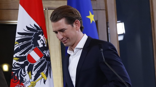 Austria's leader of the People's Party (OeVP) Sebastian Kurz 