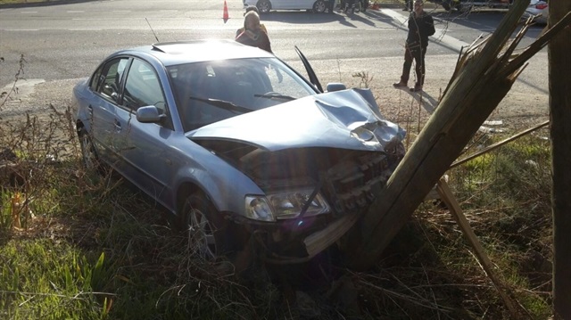 Bilecik'te meydana gelen trafik kazası sonucunda 8 kişi yaralandı. 