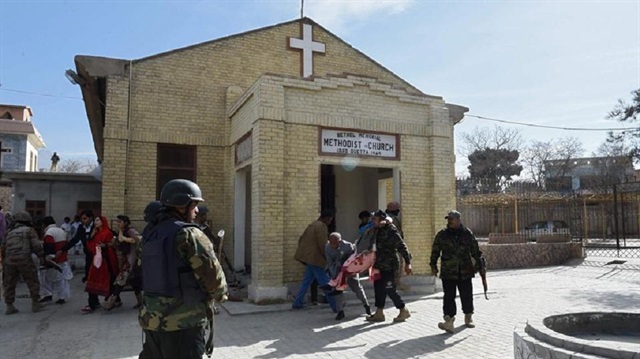 Kiliseye yapılan saldırıda en az 5 kişi öldü, 15 kişi yaralandı.