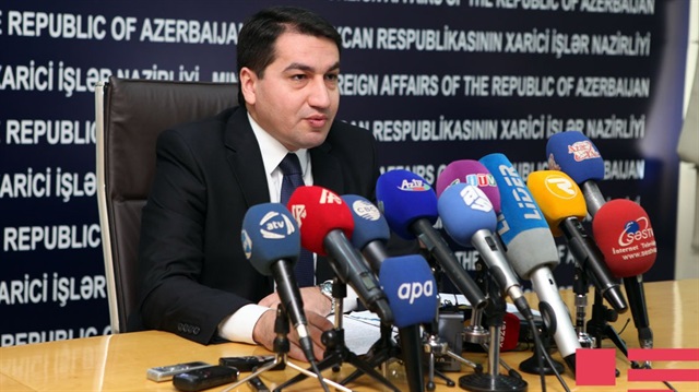 Azerbaycan Dışişleri Bakanlığı Basın Sözcüsü Hikmet Hacıyev