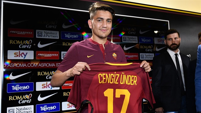 Cengiz Ünder sezon başında Başakşehir'den Roma'ya 12.5 milyon euroya transfer olmuştu. 