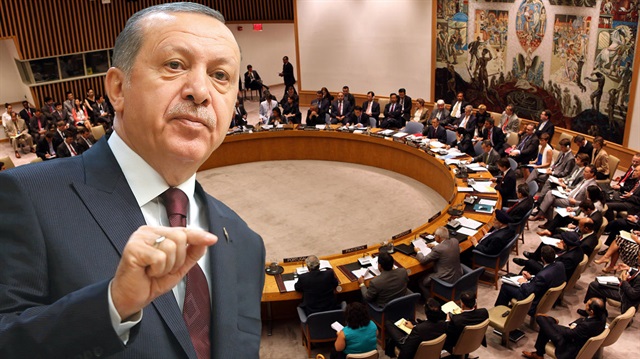 Cumhurbaşkanı Recep Tayyip Erdoğan, bir çok toplantıda BM daimi üyelerine karşı "Dünya 5'ten büyüktür' diyerek tepki göstermişti.