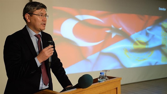 Kazakistan'ın Ankara Büyükelçisi Saparbekulı açıklama yaptı.