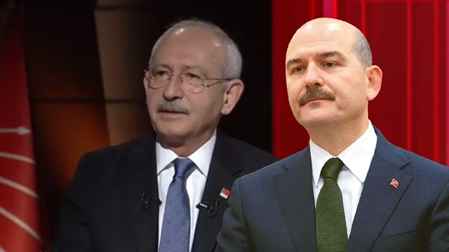 İçişleri Bakanı Süleyman Soylu, CHP lideri Kemal Kılıçdaroğlu'na sosyal medyadan cevap verdi.