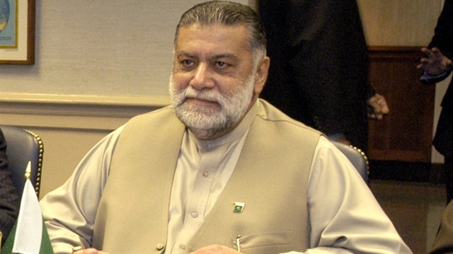 Pakistan Adalet Bakanı Zafarullah Han. 
