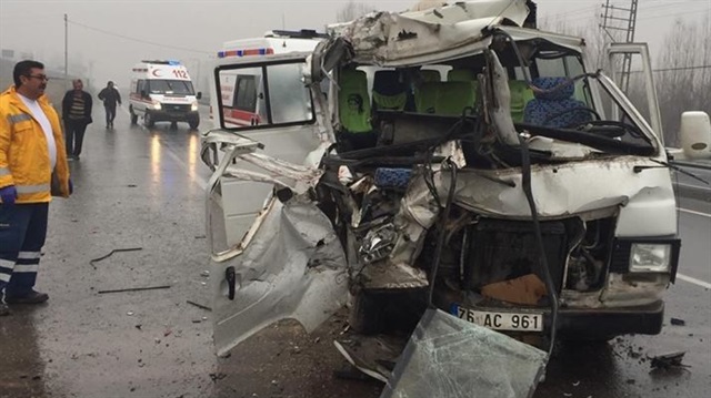 Iğdır’da trafik kazasında 1 kişi öldü, 5 kişi yaralandı.