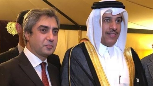 Necati Şaşmaz, Katar Büyükelçiliği'nin konuğu oldu.