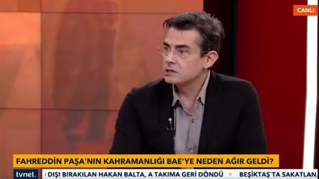 TVNET'te yayınlanan "Tartışma" programına katılan Yıldız Teknik Üniversitesi öğretim üyesi Doç Dr. Teyfur Erdoğdu