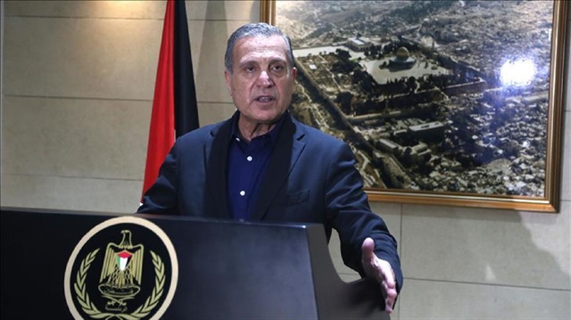 File Photo: Palestine's presidential spokesman Nabil Abu Rudeina