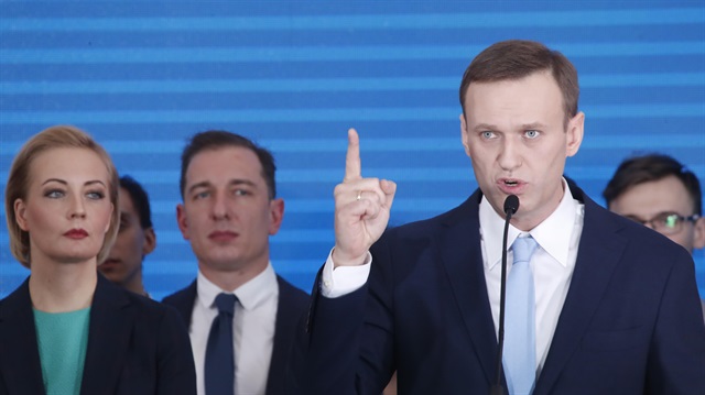 Russian opposition leader Alexei Navalny