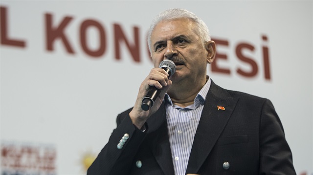 Turkish PM Binali Yıldırım in Adıyaman