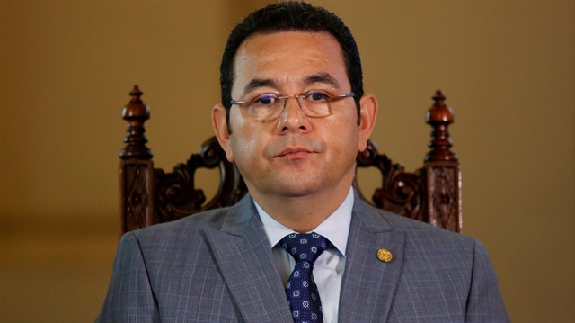 Guatemala Cumhurbaşkanı Jimmy Morales