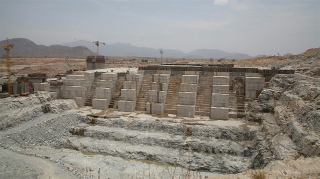 File Photo: The Grand Renaissance Dam under construction in Ethiopia near the Sudanese border 