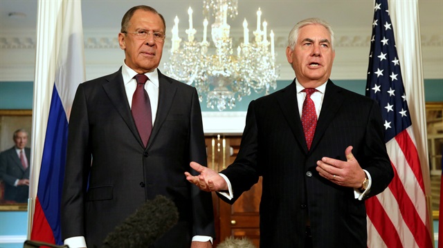 Arşiv: Rusya Dışişleri Bakanı Sergey Lavrov, ABD Dışişleri Bakanı Rex Tillerson