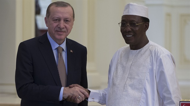 Cumhurbaşkanı Erdoğan ve Çad Cumhurbaşkanı Debi