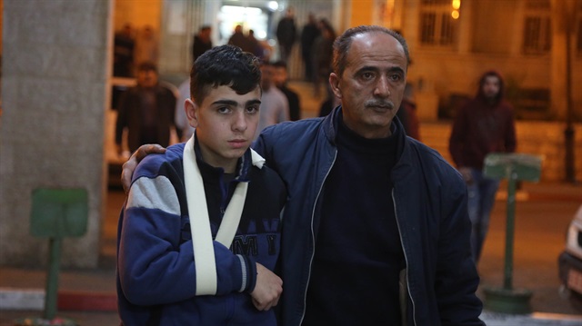 16-year-old Palestinian, Fawzi al-Juneidi