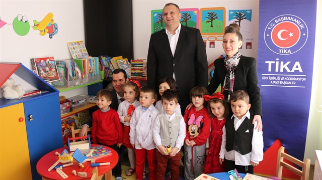 Turkish aid agency restores kindergartens in Kosovo