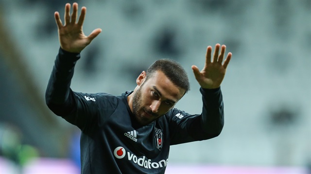 Cenk Tosun, Osmanlıspor'la oynanan kupa maçında taraftarları böyle selamlamıştı.