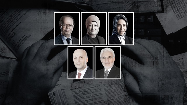 ​Yusuf Kaplan, Özlem Albayrak, Hatice Karahan, Ahmet Ulusoy Hasan Öztürk.
