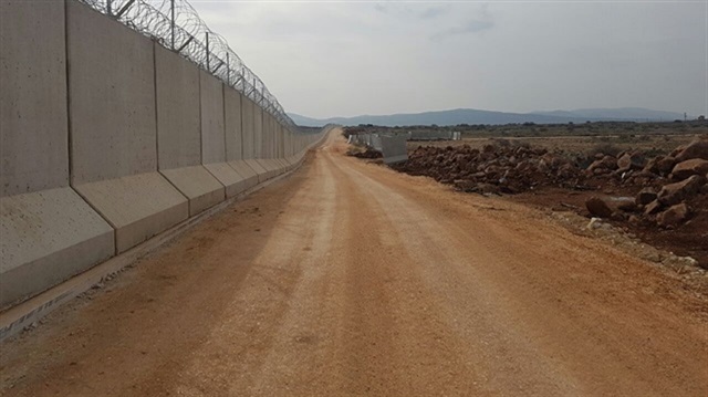 TOKİ has completed half of the wall on the border with Iran.