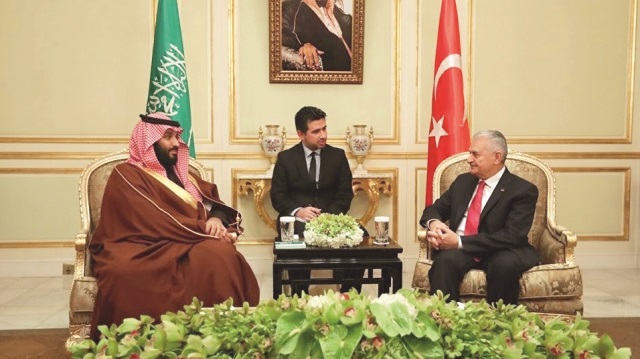 Suudi Veliaht Prensi Muhammed bin Selman - Başbakan Binali Yıldırım
