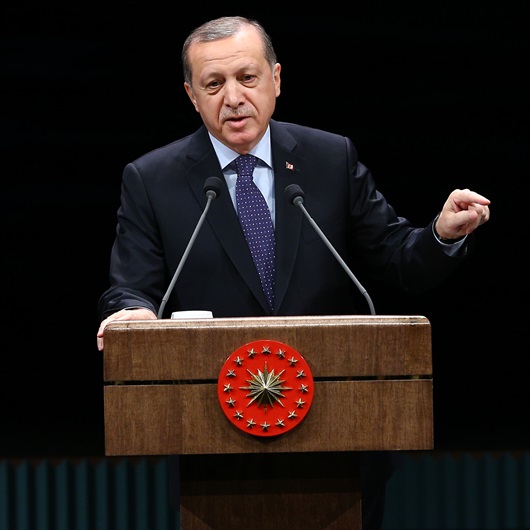 Cumhurbaşkanı Erdoğan'dan 2018 yılı mesajı