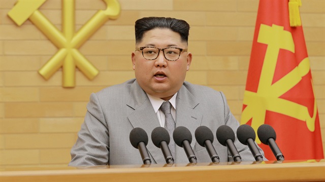 Kuzey Kore lideri Kim Jong-un. 