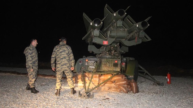 Hawk Batarya Komutanlığı birlikleri Suriye sınırında görev yapıyor.