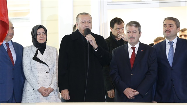 Cumhurbaşkanı Erdoğan Sarıyer'de halka hitap etti
