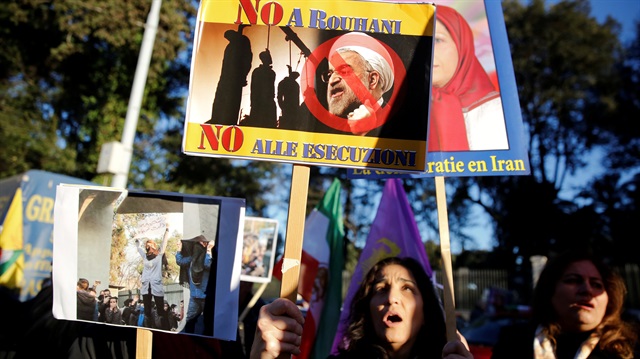 İran'da geçtiğimiz hafta başlayan gösteriler altıncı gününü geride bıraktı. (Fotoğraf: Reuters)