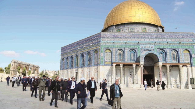 Türkiye’den Kudüs’e giden ziyaretçi sayısında büyük artış yaşanıyor.  