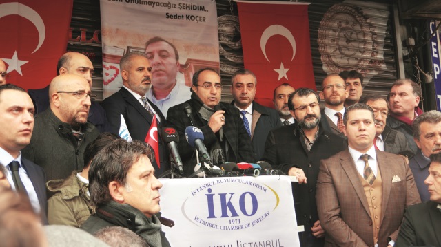 ​Gasp sonucu 29 Aralık’ta kuyumcu Sedat Koçer’in hayatını kaybetmesi sektörün sabrını taşırdı. 