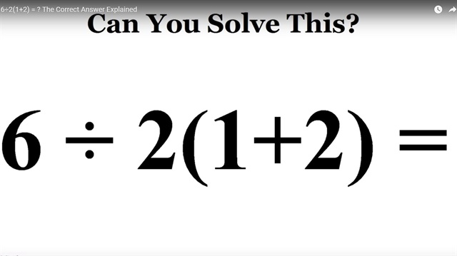 Bu matematik sorusu viral oldu ve çözüm videosu YouTube'da izlenme sayısı 6 milyona yaklaştı. 