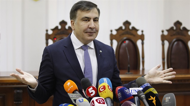 Former Georgian President and ex-governor of the Odessa region of Ukraine Mikheil Saakashvili