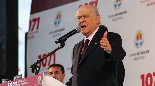 MHP Genel Başkanı Devlet Bahçeli