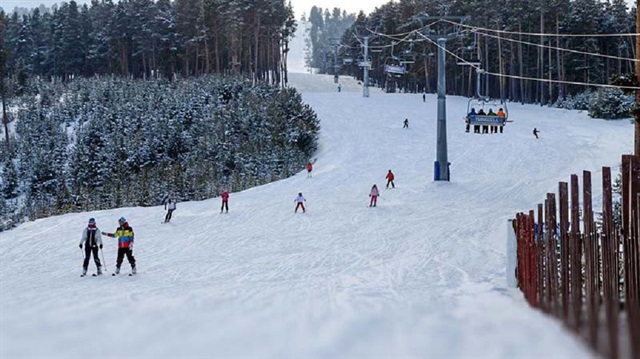 مركز "أولوداغ" للتزلج.. وجهة عشاق السياحة الشتوية الأولى