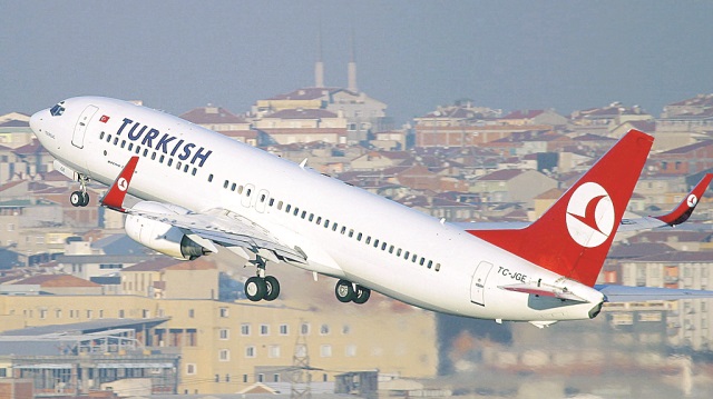 Türkiye geçen Aralık ayında Avrupa hava sahasına 286 ile en fazla trafik ekleyen ülke oldu.