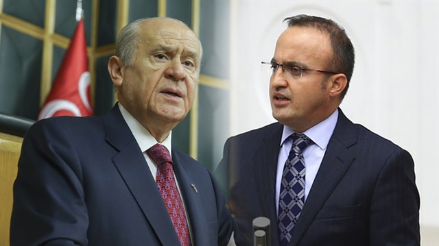 MHP Genel Başkanı Devlet Bahçeli ve AK Parti Grup Başkanvekili Bülent Turan