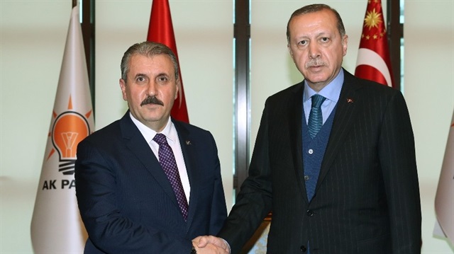 Cumhurbaşkanı Erdoğan, Mustafa Destici 