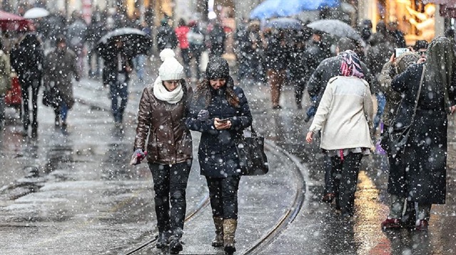 İstanbul'da kar yağışı için son tahminler açıklandı. 