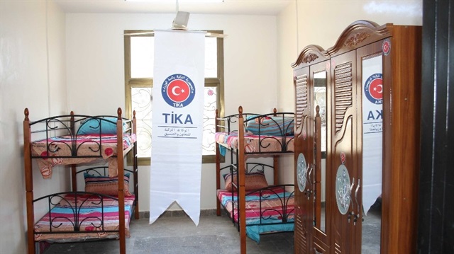 Turkey’s TIKA renovated a 250-people capacity dorm in Yemen