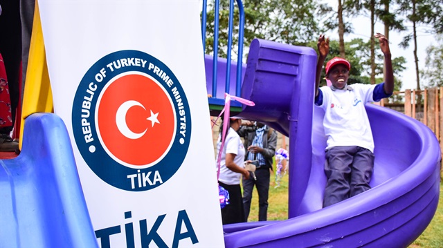 Turkey's aid agency TIKA donates vocational training equipment to special needs school in Kenya