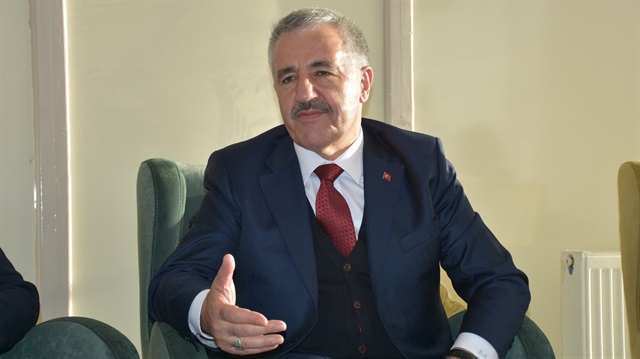 Ulaştırma, Denizcilik ve Haberleşme Bakanı Ahmet Arslan.