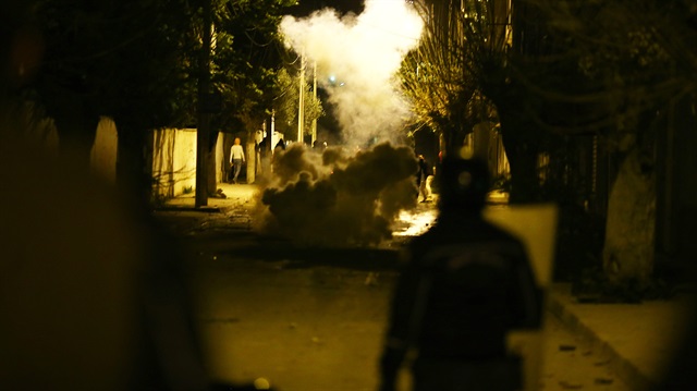 Tunus'ta hayat pahalılığı protestoları sürüyor.   