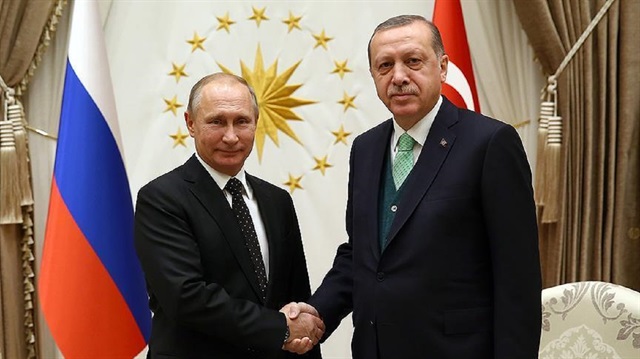 Turkish President Recep Tayyip Erdoğan and Russian President Vladimir Putin 