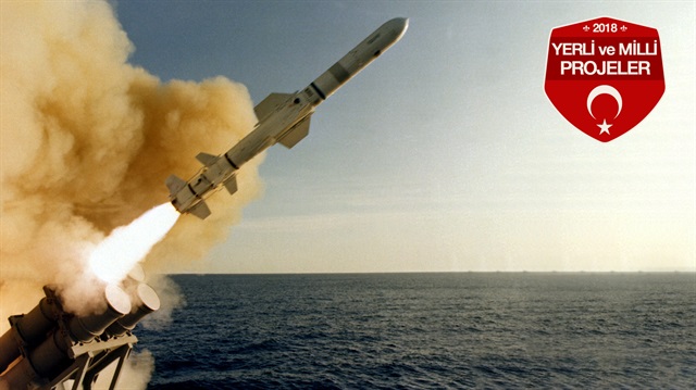 Atmaca Gemisavar Füze Sisteminin ilk atışı gerçekleşti.
