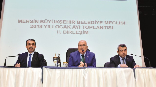 Mersin Büyükşehir Belediye Meclisi Ocak Ayı Toplantısı, Mersin Büyükşehir Belediye Başkanı Burhanettin Kocamaz başkanlığında gerçekleştirildi.