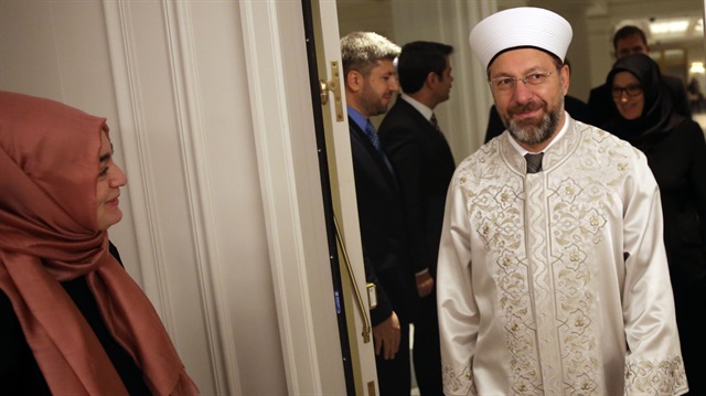 رئيس الشؤون الدينية التركي يبحث أوضاع المسلمين مع ممثلي منظمات إسلامية بنيويورك