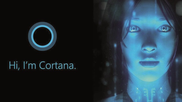 Microsoft'un akıllı asistanı Cortana.