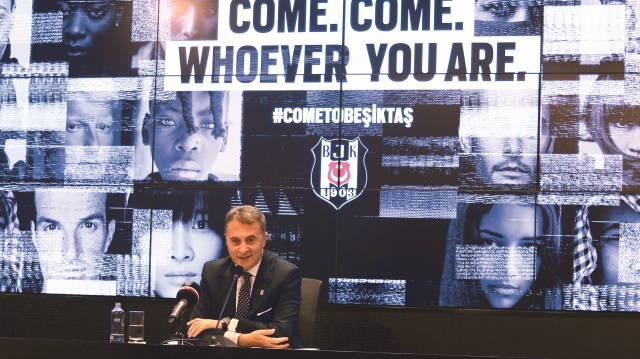 ​Beşiktaş Kulübü Başkanı Fikret Orman yeni iletişim kampanyasını açıkladı.